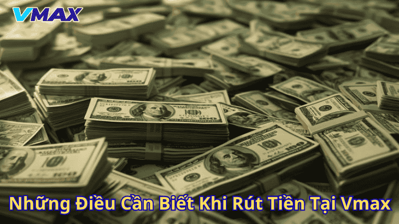 Những điều cần biết khi rút tiền tại Vmax